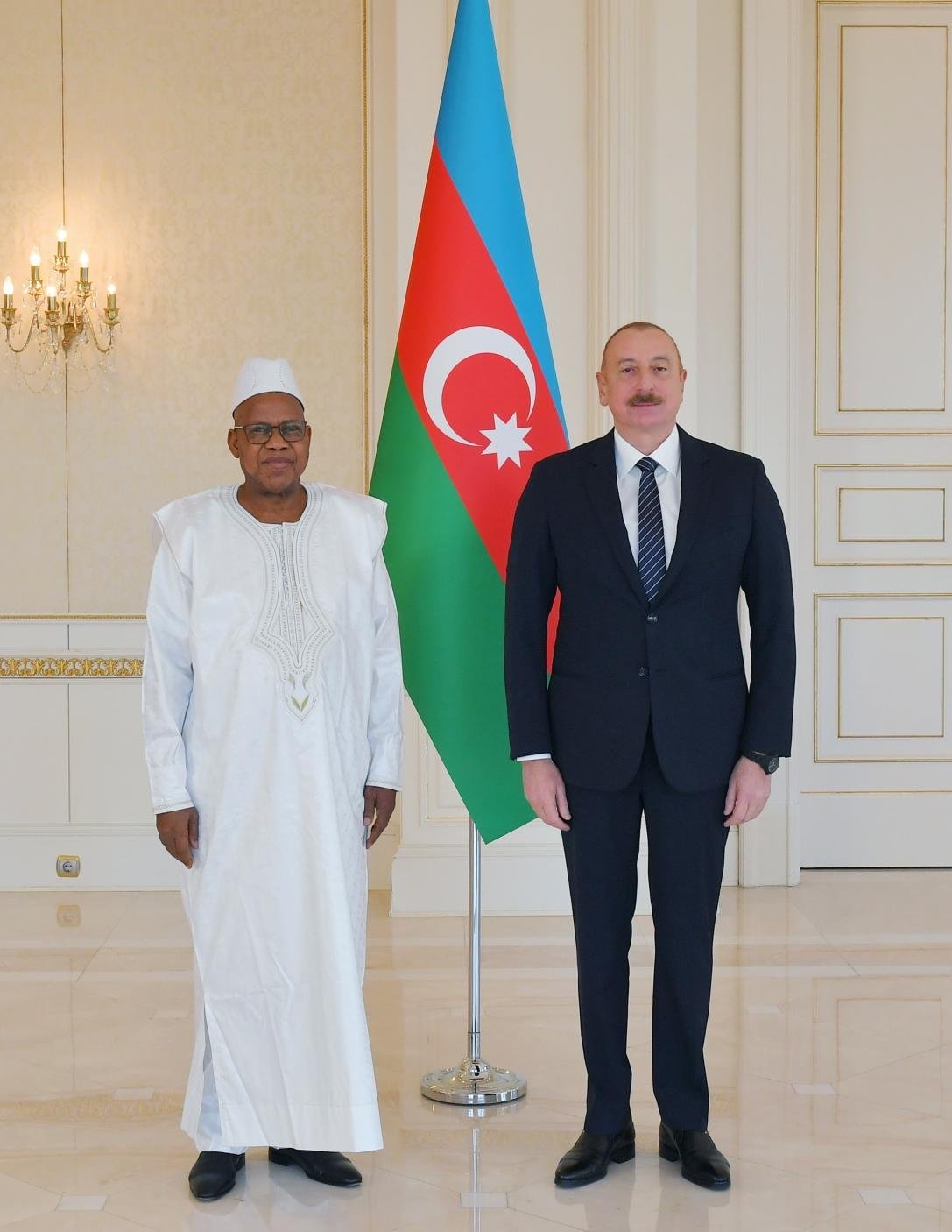 İlham Əliyev Syerra-Leone səfirinin etimadnaməsini qəbul edib - FOTO - foto 2