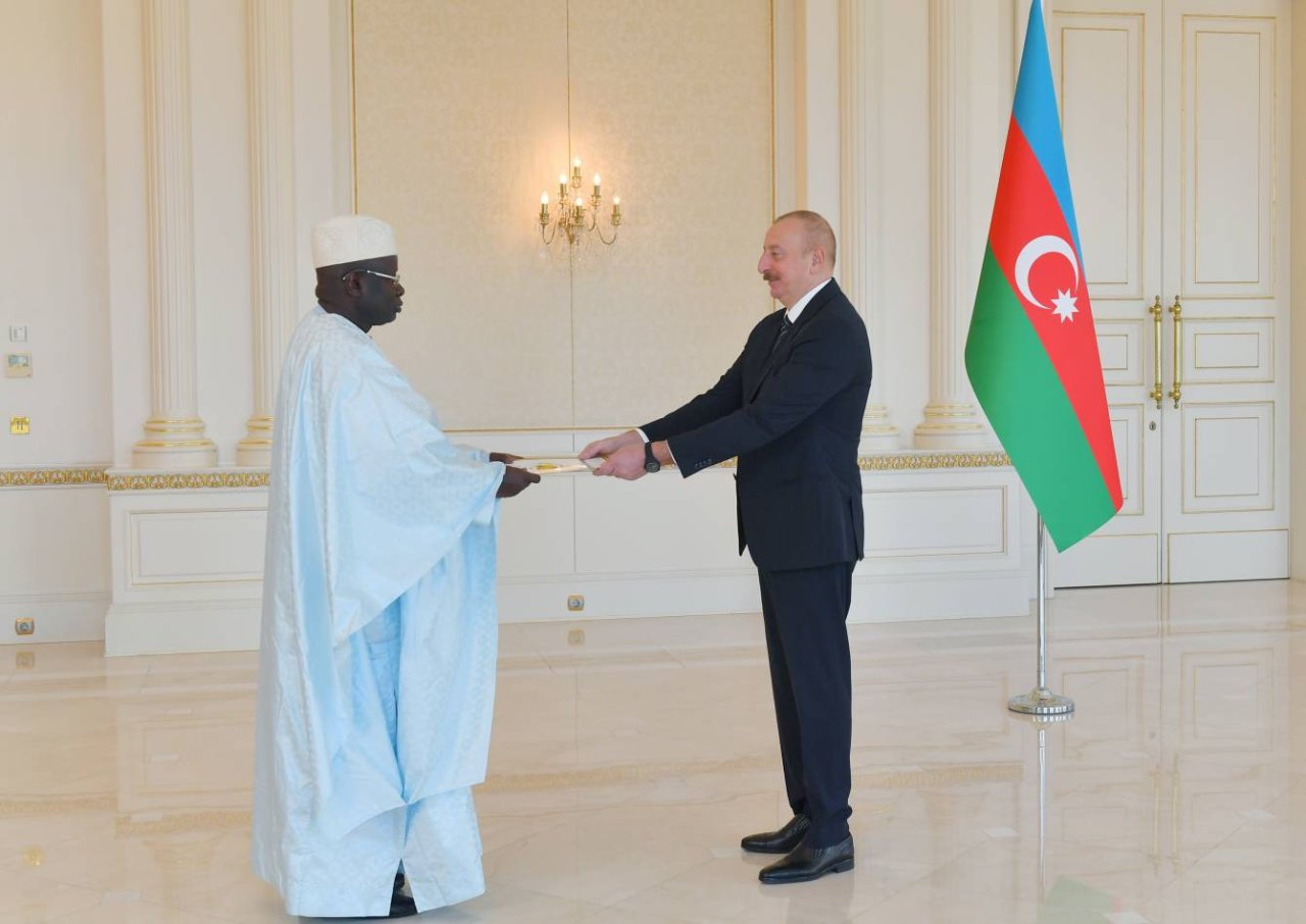 Seneqalın yeni səfiri Azərbaycan Prezidentinin QƏBULUNDA - FOTO - foto 3