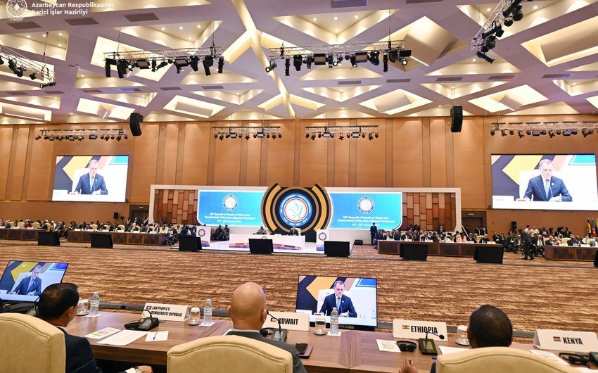 Azərbaycan Qoşulmama Hərəkatına sədrliyi Uqandaya təhvil verdi – FOTO/VİDEO - foto 1