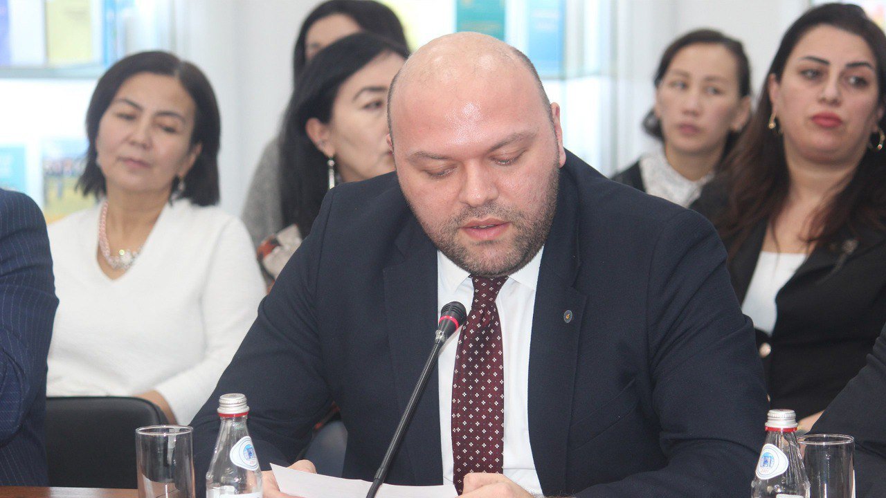 Qazaxıstanda "Heydər Əliyev və gənclər siyasəti" mövzusunda beynəlxalq konfrans keçirildi – FOTO  - foto 8