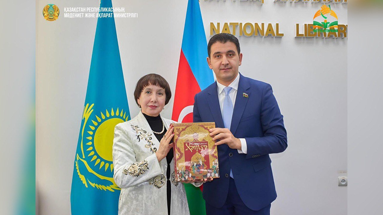 Qazaxıstanda "Heydər Əliyev və gənclər siyasəti" mövzusunda beynəlxalq konfrans keçirildi – FOTO  - foto 1