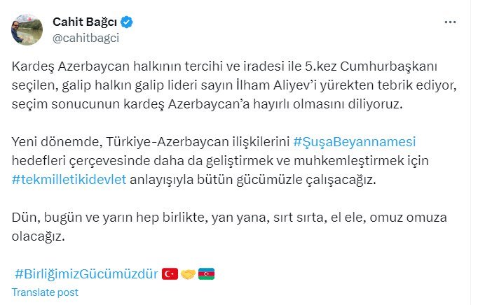 Səfir: “Türkiyə-Azərbaycan əlaqələrini Şuşa Bəyannaməsi çərçivəsində möhkəmləndirəcəyik” - FOTO - foto 1
