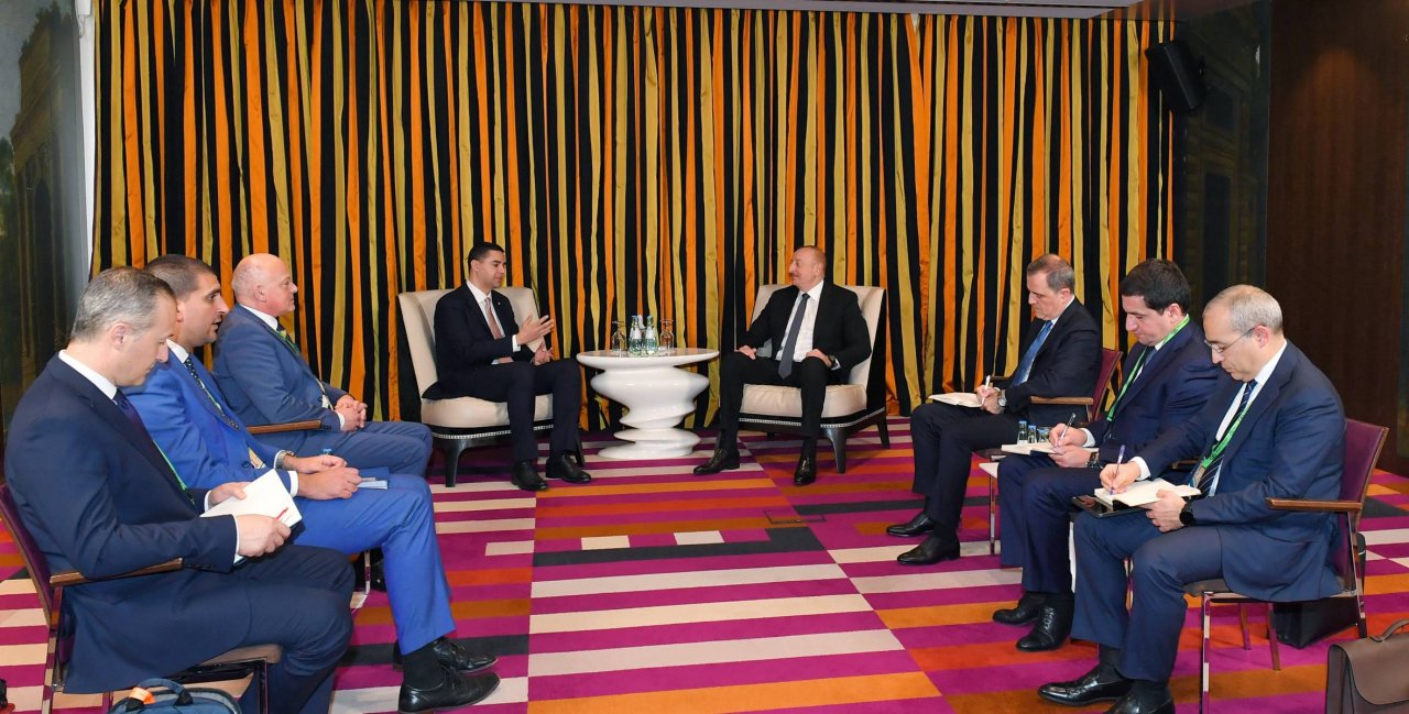 Prezident ATƏT sədri ilə GÖRÜŞDÜ - FOTO/VİDEO - foto 1