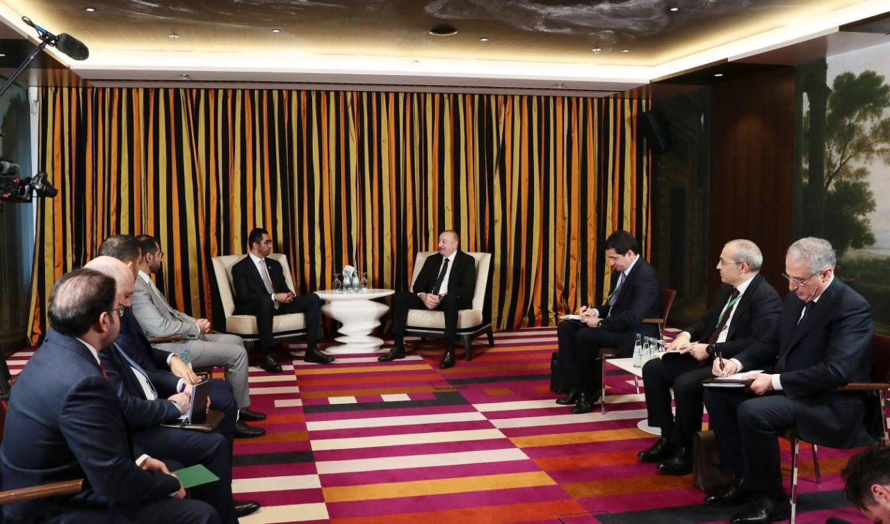 Prezident BƏƏ-nin sənaye və qabaqcıl texnologiyalar naziri ilə görüşüb - FOTO/VİDEO - foto 2