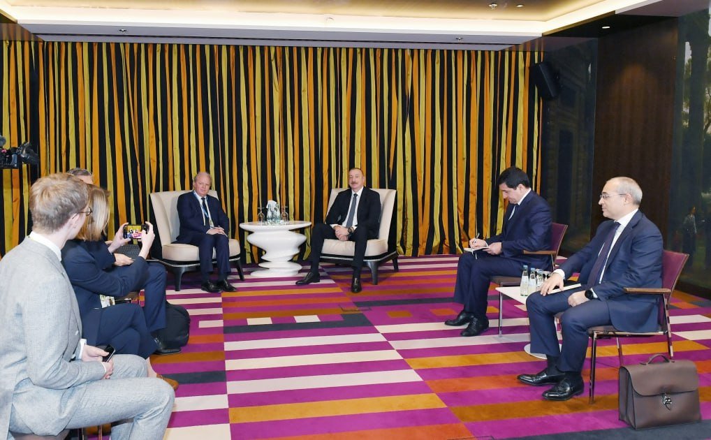 İlham Əliyev Dünya Bankının baş idarəedici direktoru ilə görüşdü - FOTO - foto 1