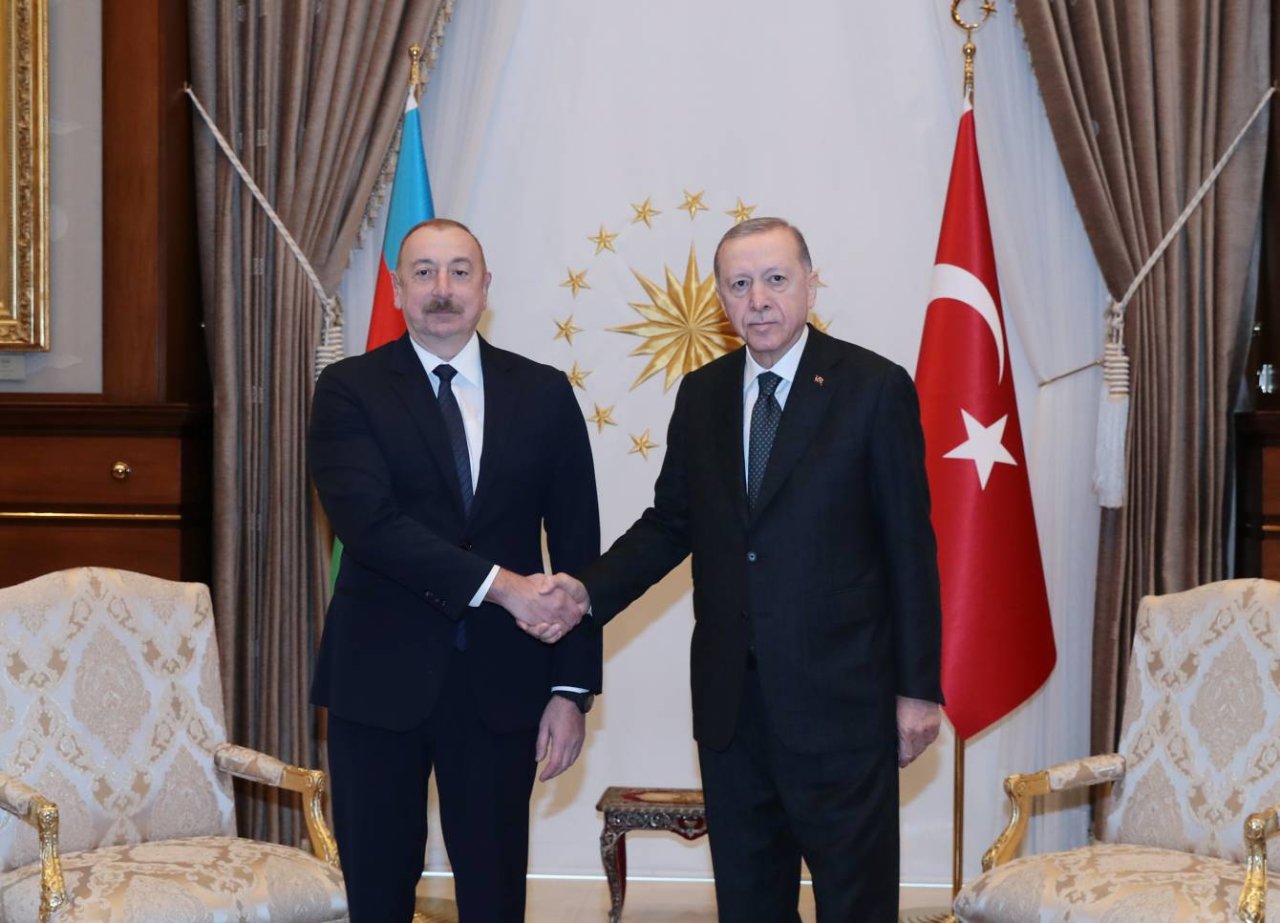İlham Əliyevlə Ərdoğanın təkbətək görüşü BAŞA ÇATDI - FOTO/VİDEO - foto 1