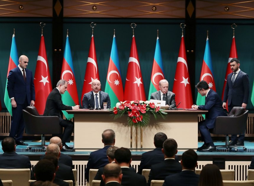 Ankarada Azərbaycan-Türkiyə sənədləri İMZALANDI - FOTO/VİDEO - foto 2
