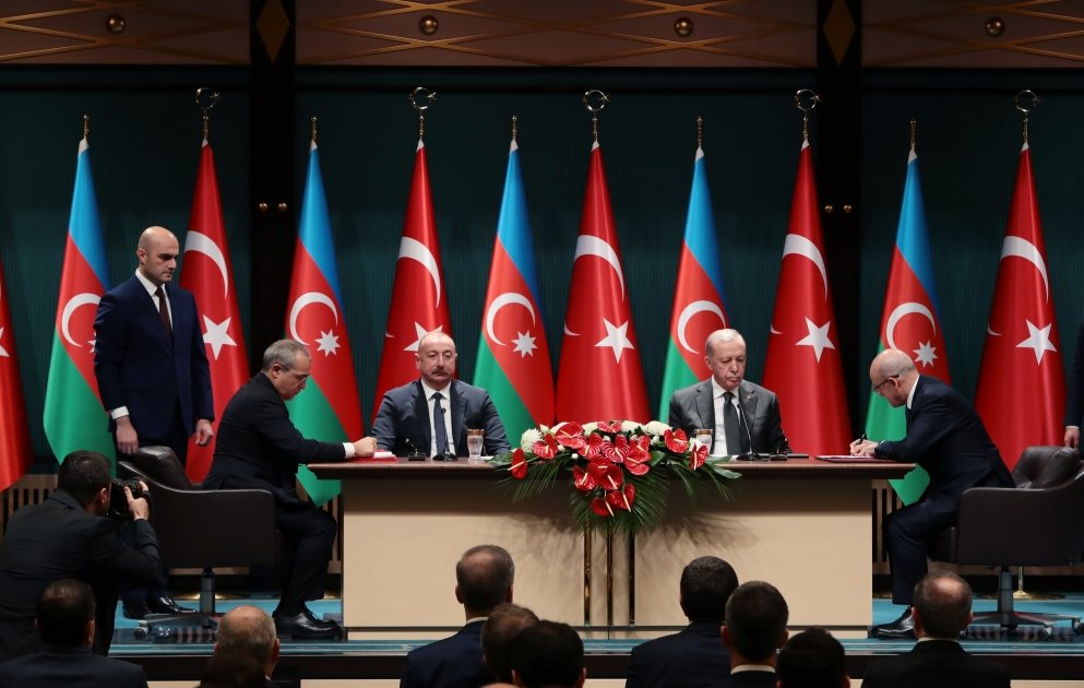 Ankarada Azərbaycan-Türkiyə sənədləri İMZALANDI - FOTO/VİDEO - foto 1