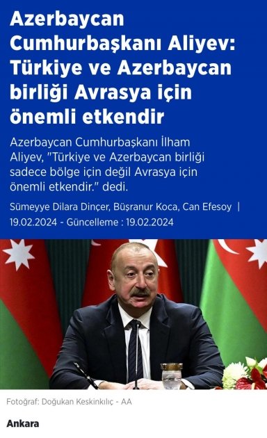 İlham Əliyevin Türkiyəyə səfəri qardaş ölkə mediasında - FOTO - foto 5