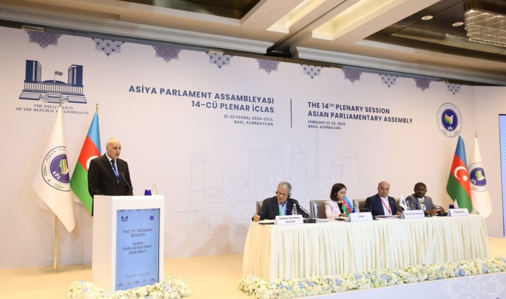 Asiya Parlament Assambleyasının 14-cü plenar sessiyası komitə iclasları ilə davam etdirilib - FOTO - foto 2