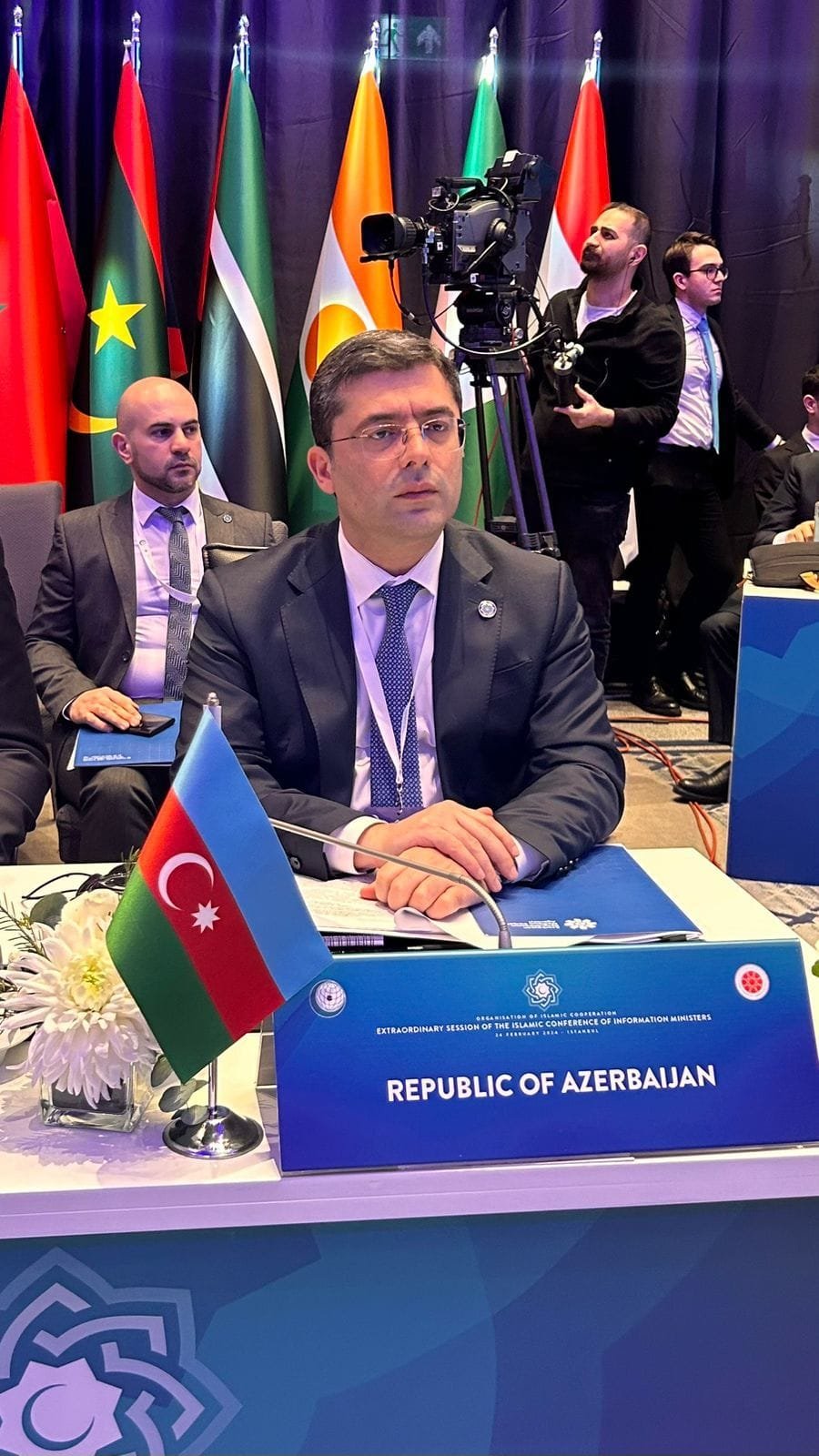 Azərbaycan İƏT-in İstanbuldakı nazirlər konfransının sessiyasında təmsil olunub - FOTO - foto 1