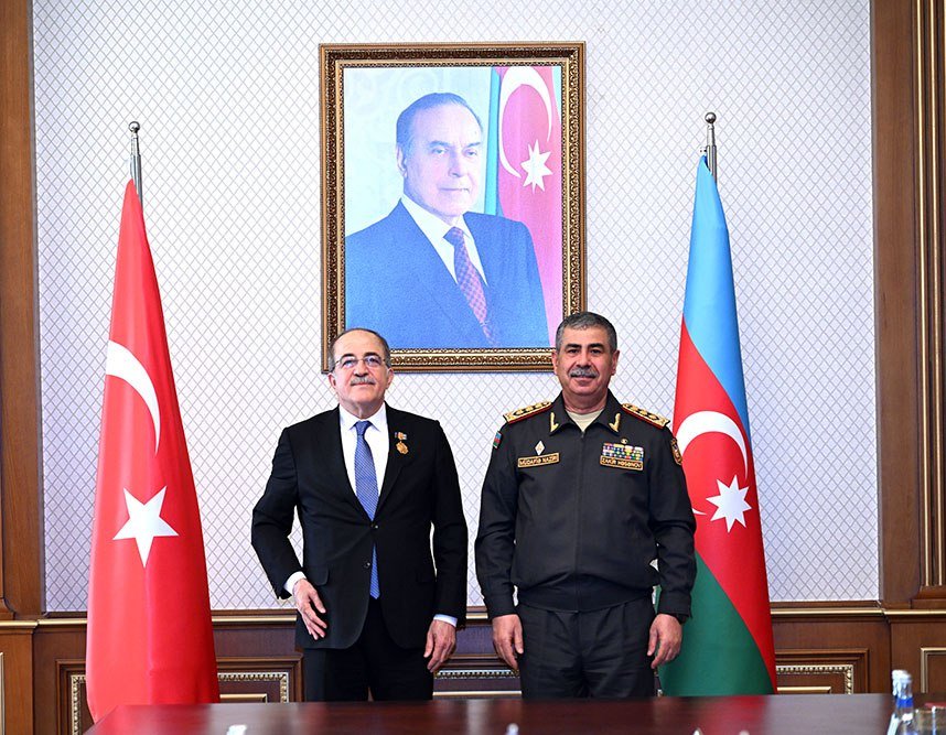 Zakir Həsənov Türkiyənin milli müdafiə nazirinin müavini ilə görüşdü – FOTO/VİDEO   - foto 1