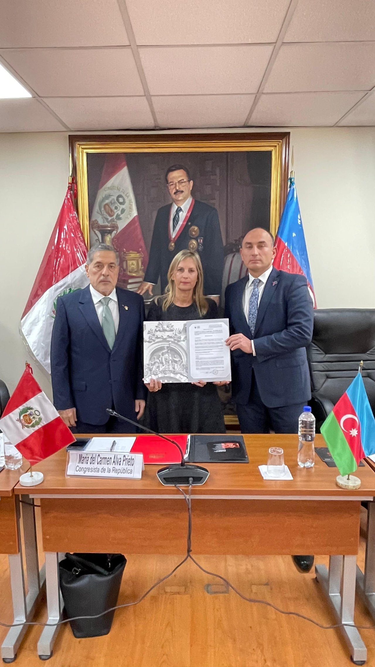 Peru Konqresi Xocalı soyqırımı ilə bağlı bəyanat qəbul etdi – FOTO   - foto 1