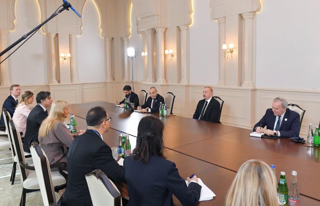 Prezident Avropa İttifaqının energetika məsələləri üzrə komissarını QƏBUL ETDİ - FOTO - foto 1