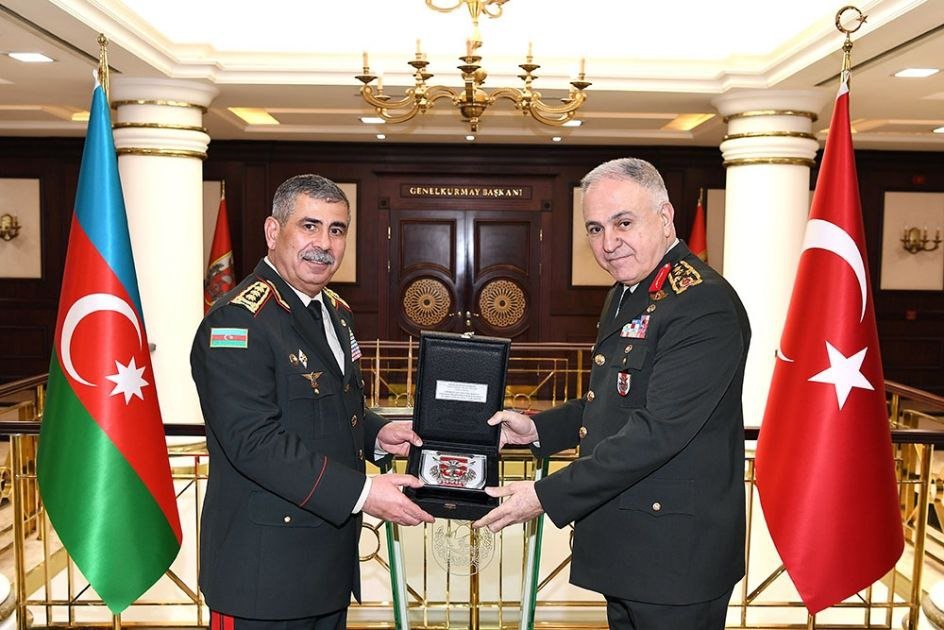 Azərbaycan ilə Türkiyə arasında hərbi əməkdaşlığın inkişaf perspektivləri müzakirə olunub - FOTO - foto 3