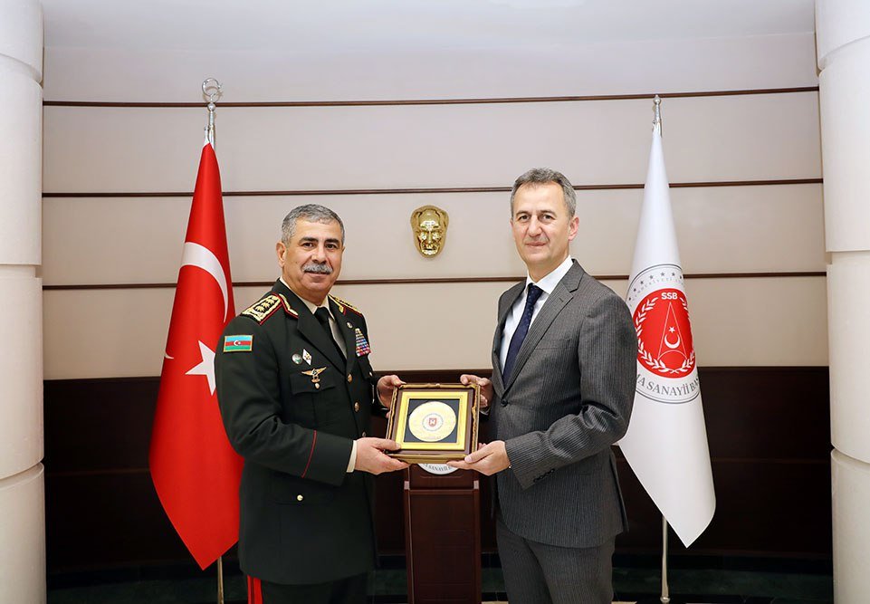 Zakir Həsənov Türkiyənin Müdafiə Sənayesi Komitəsinin sədri ilə görüşdü - FOTO - foto 4