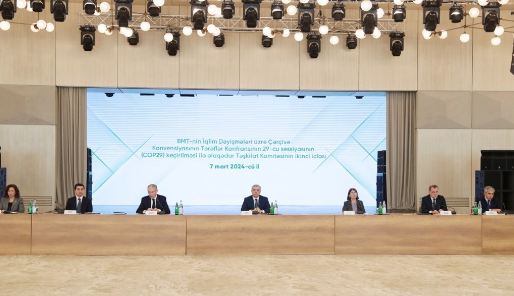 COP29 ilə əlaqədar Təşkilat Komitəsinin ikinci iclası keçirilib - FOTO - foto 1