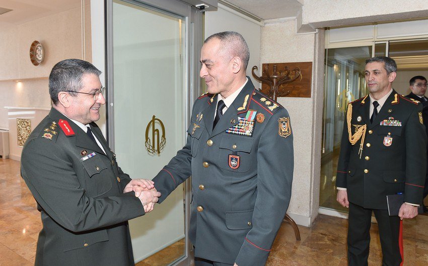 Hikmət Mirzəyev İstanbulda Türkiyənin ordu generalı ilə görüşdü - FOTO - foto 1