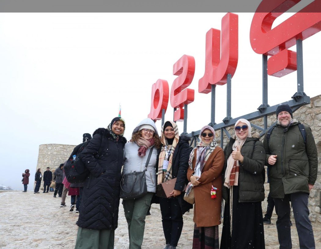 Beynəlxalq konfransın iştirakçıları Şuşa qalasında olublar - FOTO - foto 5