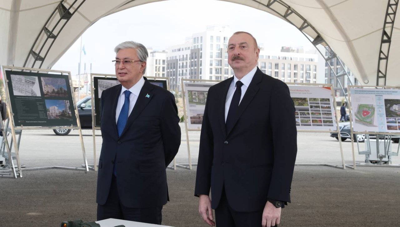 Tokayev Füzuli şəhərinin Baş planı ilə tanış oldu - FOTO - foto 4