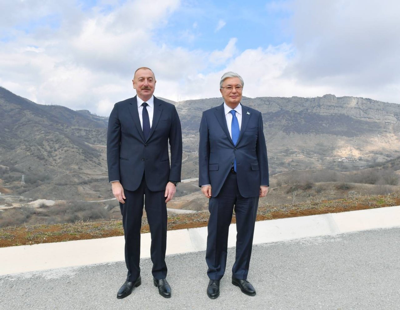 Azərbaycan və Qazaxıstan Prezidentləri ŞUŞADA - FOTO - foto 7