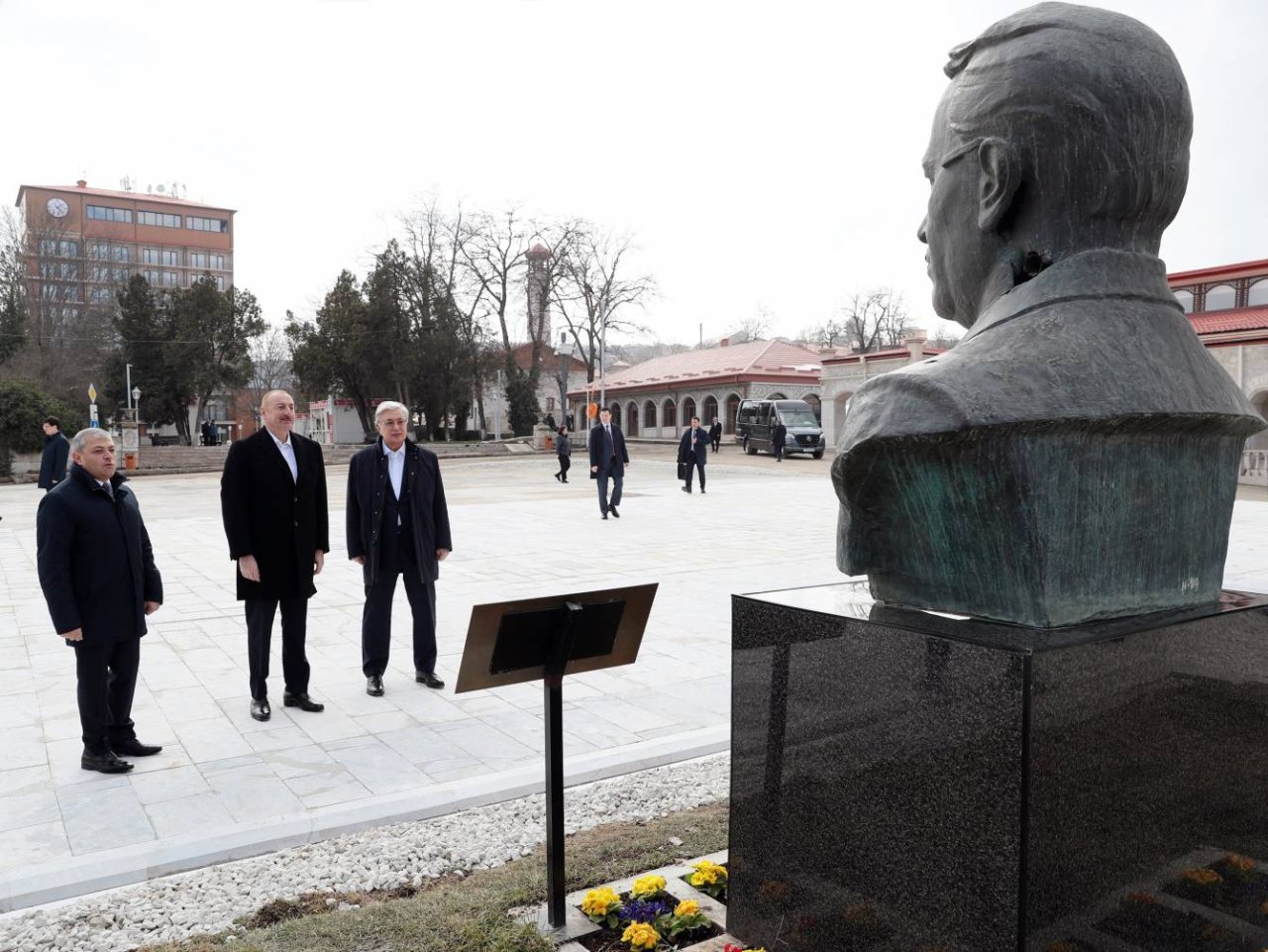 Azərbaycan və Qazaxıstan Prezidentləri ŞUŞADA - FOTO - foto 2