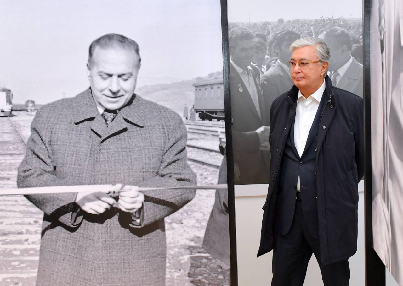Azərbaycan və Qazaxıstan Prezidentləri ŞUŞADA - FOTO - foto 12
