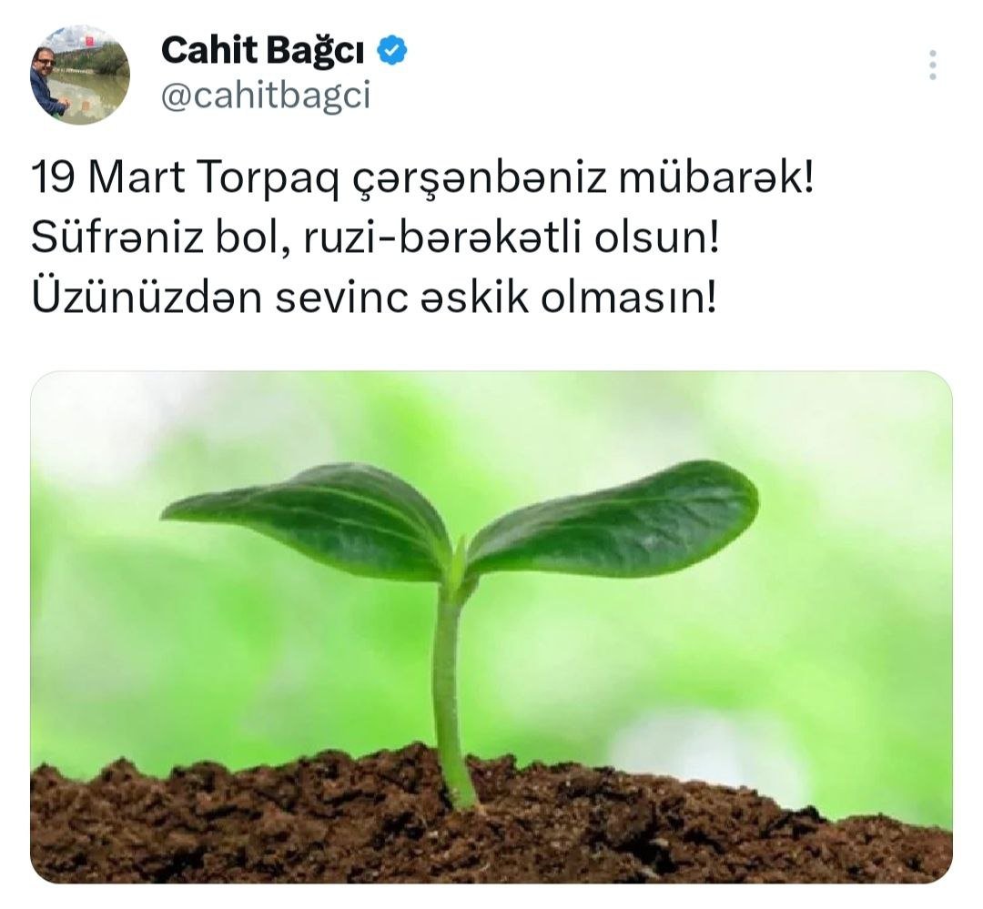 Türkiyənin səfiri Azərbaycan xalqını təbrik edib - FOTO - foto 1