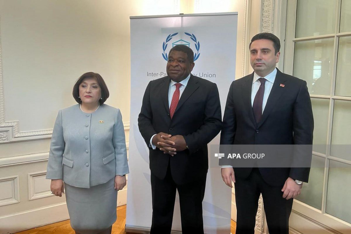 Azərbaycan və Ermənistan parlamentlərinin sədrlərinin görüşü keçirilib - YENİLƏNİB/FOTO - foto 1