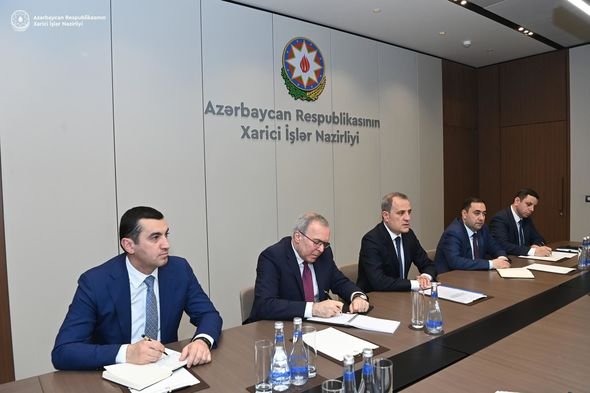 Ceyhun Bayramov Aİ-nin xüsusi nümayəndəsini qəbul edib - FOTO - foto 1