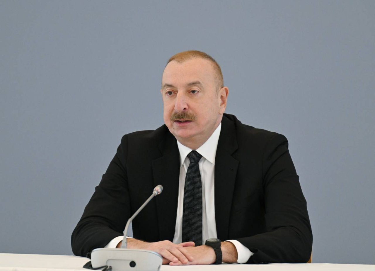 Prezident ADA Universitetində beynəlxalq forumda iştirak edib - FOTO/VİDEO - foto 5