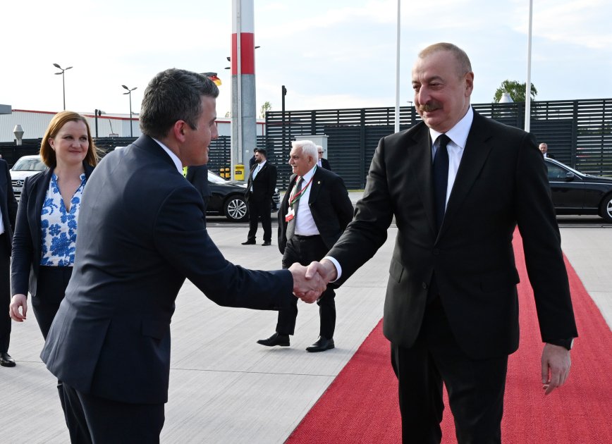Prezident İlham Əliyevin Almaniyaya işgüzar səfəri başa çatıb - FOTO - foto 4