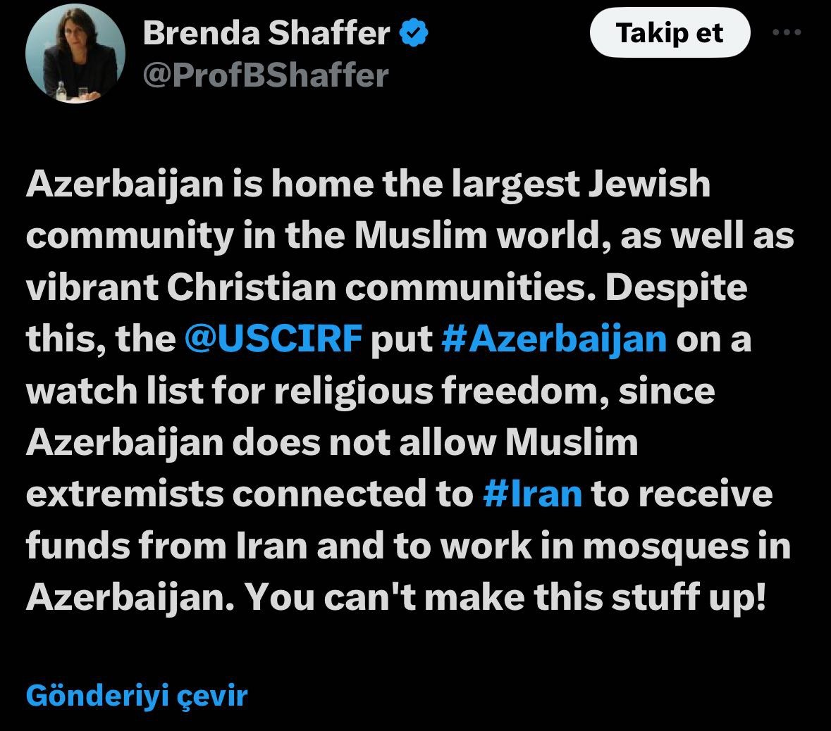 “Azərbaycan yəhudi icmasının müsəlman dünyasındakı ən böyük evidir” - Brenda Şaffer - foto 1