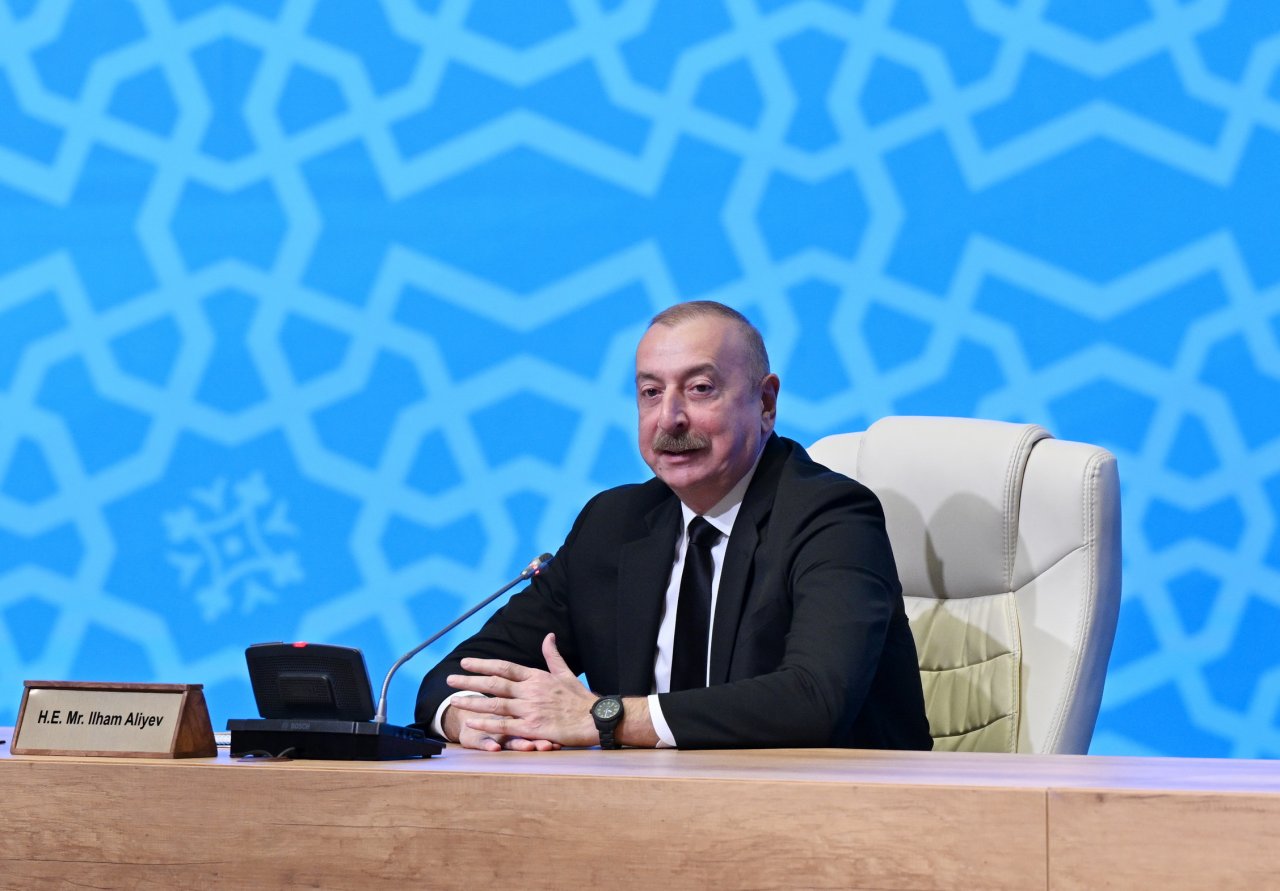Prezident Bakıda keçirilən Forumun açılış mərasimində iştirak edib - FOTO/VİDEO   - foto 11