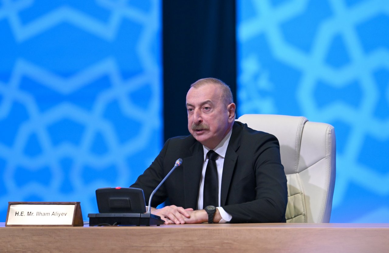 Prezident Bakıda keçirilən Forumun açılış mərasimində iştirak edib - FOTO/VİDEO   - foto 4