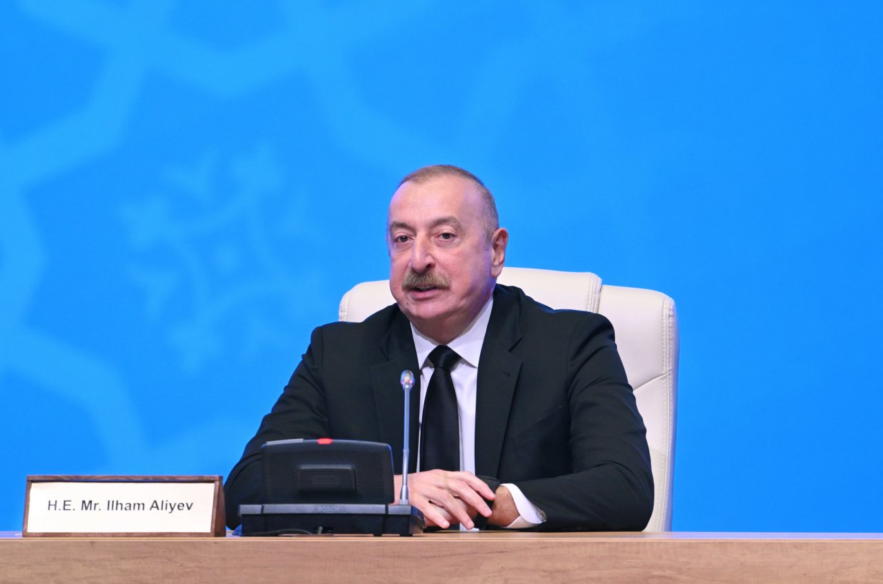 Prezident Bakıda keçirilən Forumun açılış mərasimində iştirak edib - FOTO/VİDEO   - foto 13