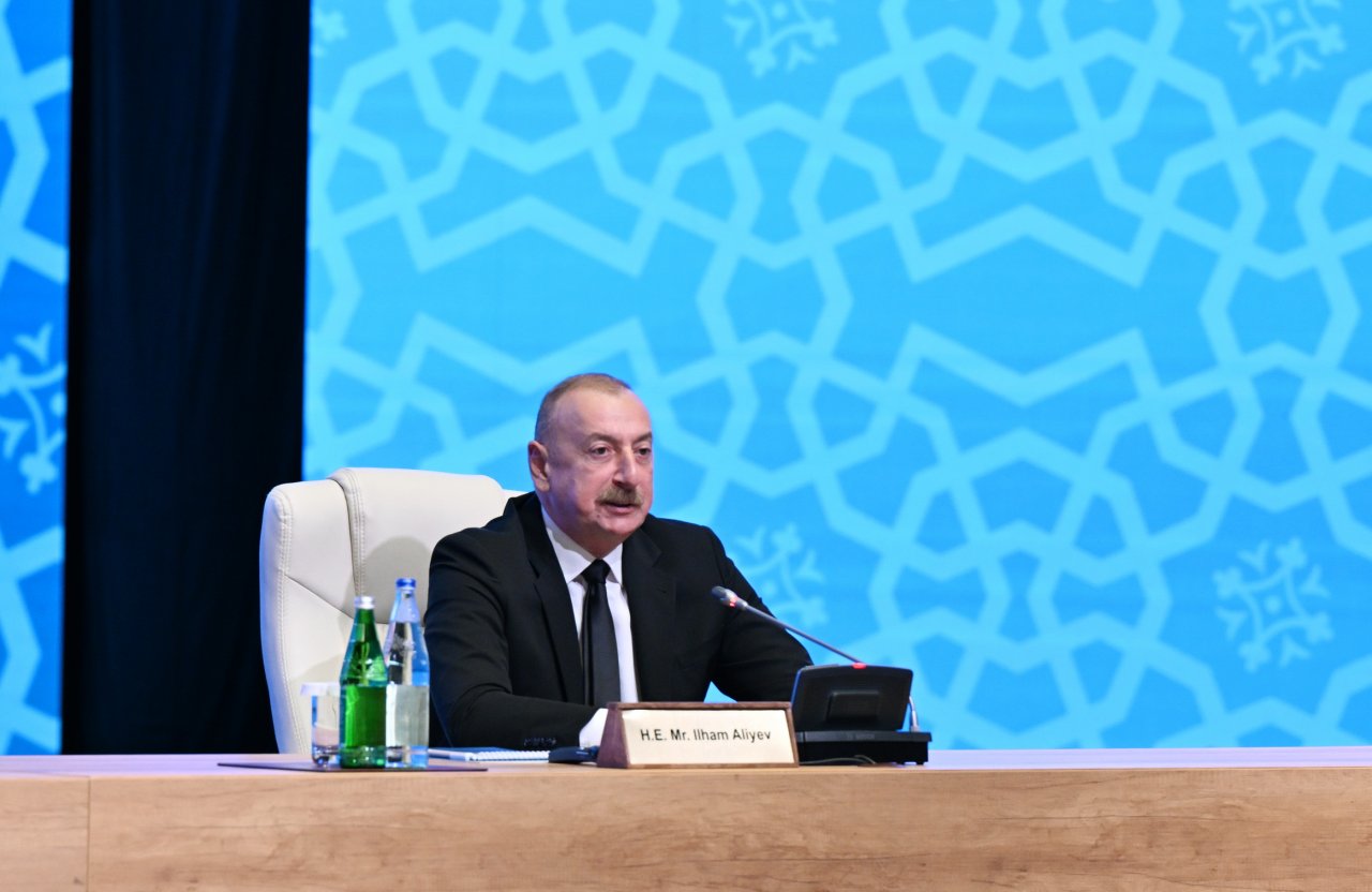 Prezident Bakıda keçirilən Forumun açılış mərasimində iştirak edib - FOTO/VİDEO   - foto 9