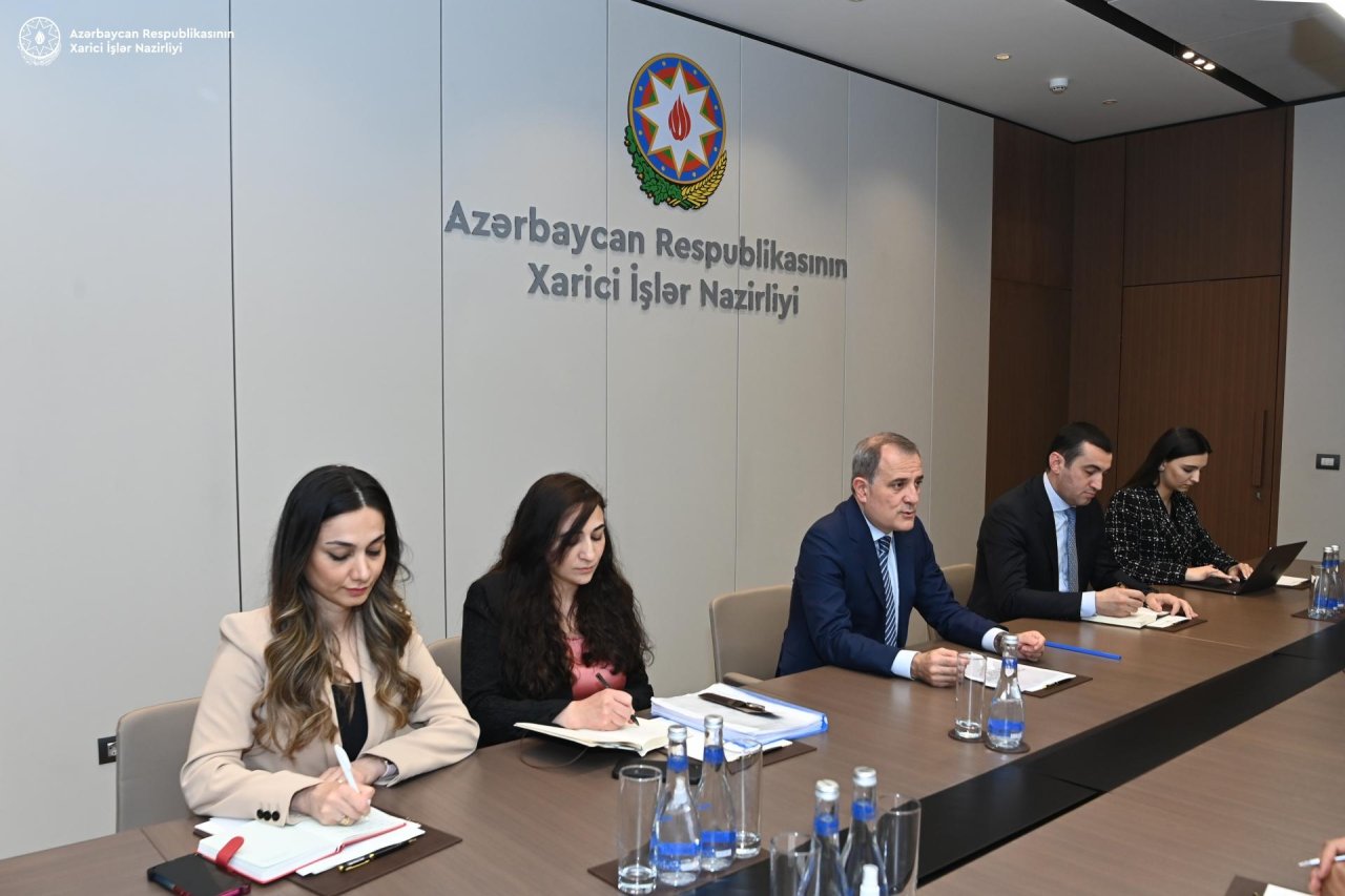 Ceyhun Bayramov Quterreşin müşavirini QƏBUL EDİB - FOTO - foto 1