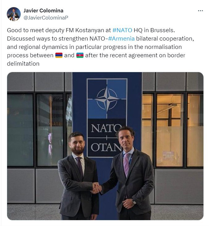 Brüsseldə Azərbaycan-Ermənistan normallaşma prosesi müzakirə edilib - FOTO - foto 1