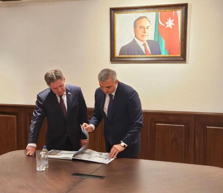 Samir Nuriyev Belarusun Baş nazirinin müavini ilə görüşdü – FOTO   - foto 1