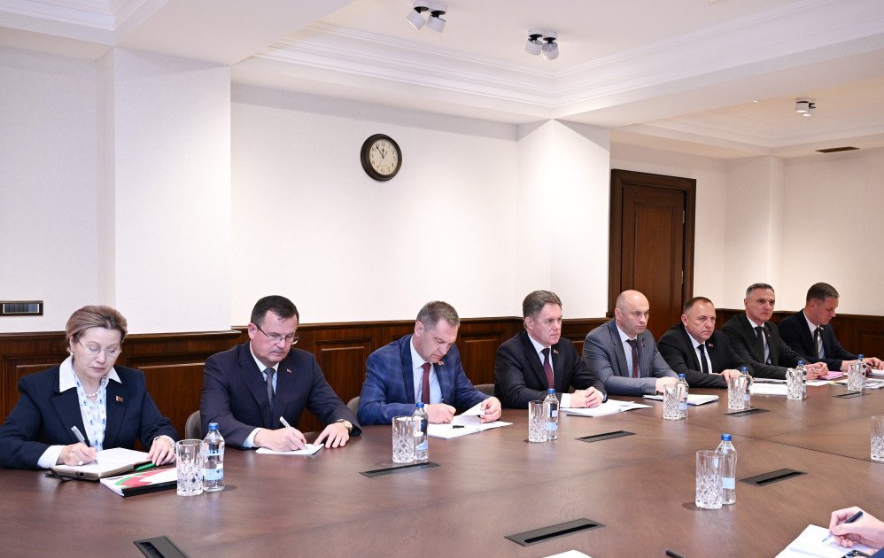 Samir Nuriyev Belarusun Baş nazirinin müavini ilə görüşdü – FOTO   - foto 2