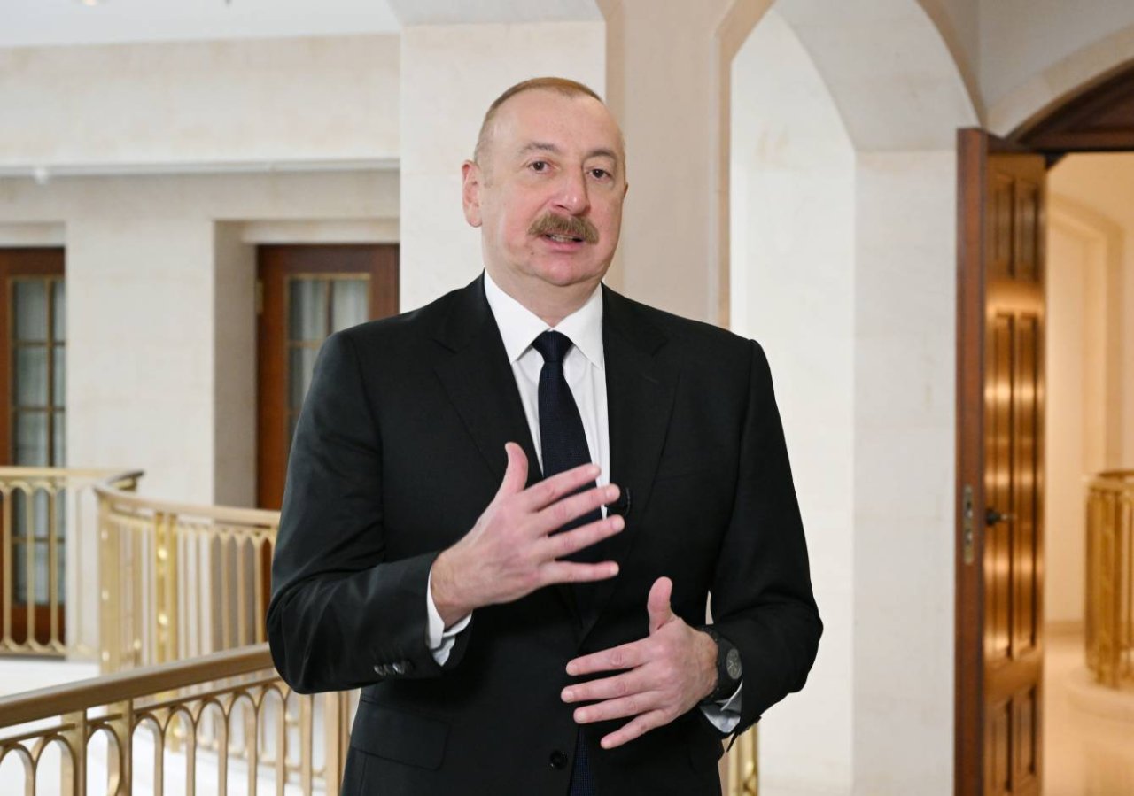 İlham Əliyevin “Euronews” televiziyasına müsahibəsi – FOTO/VİDEO - foto 1