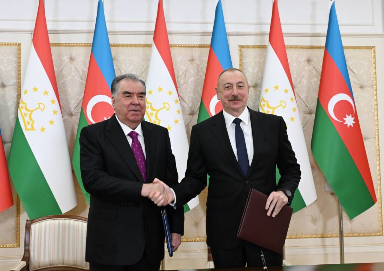 Azərbaycan-Tacikistan sənədləri imzalandı - FOTO/VİDEO - foto 2