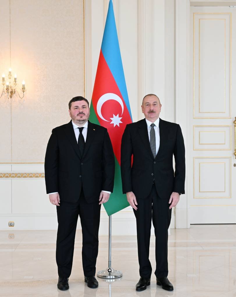 Prezident Ukraynanın yeni səfirinin etimadnaməsini qəbul etdi – FOTO - foto 5