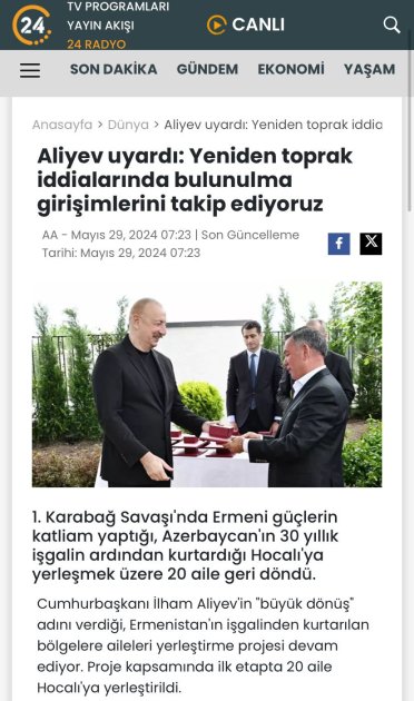 Türkiyə mətbuatı İlham Əliyevin Xocalıya səfərindən yazdı – FOTO   - foto 3