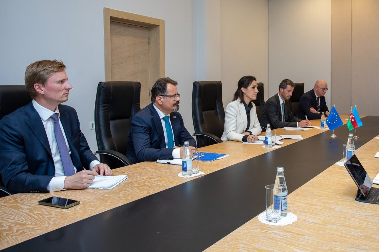 Azərbaycan və Avropa Komissiyası arasında enerji sahəsində müzakirələr aparılıb - FOTO - foto 2