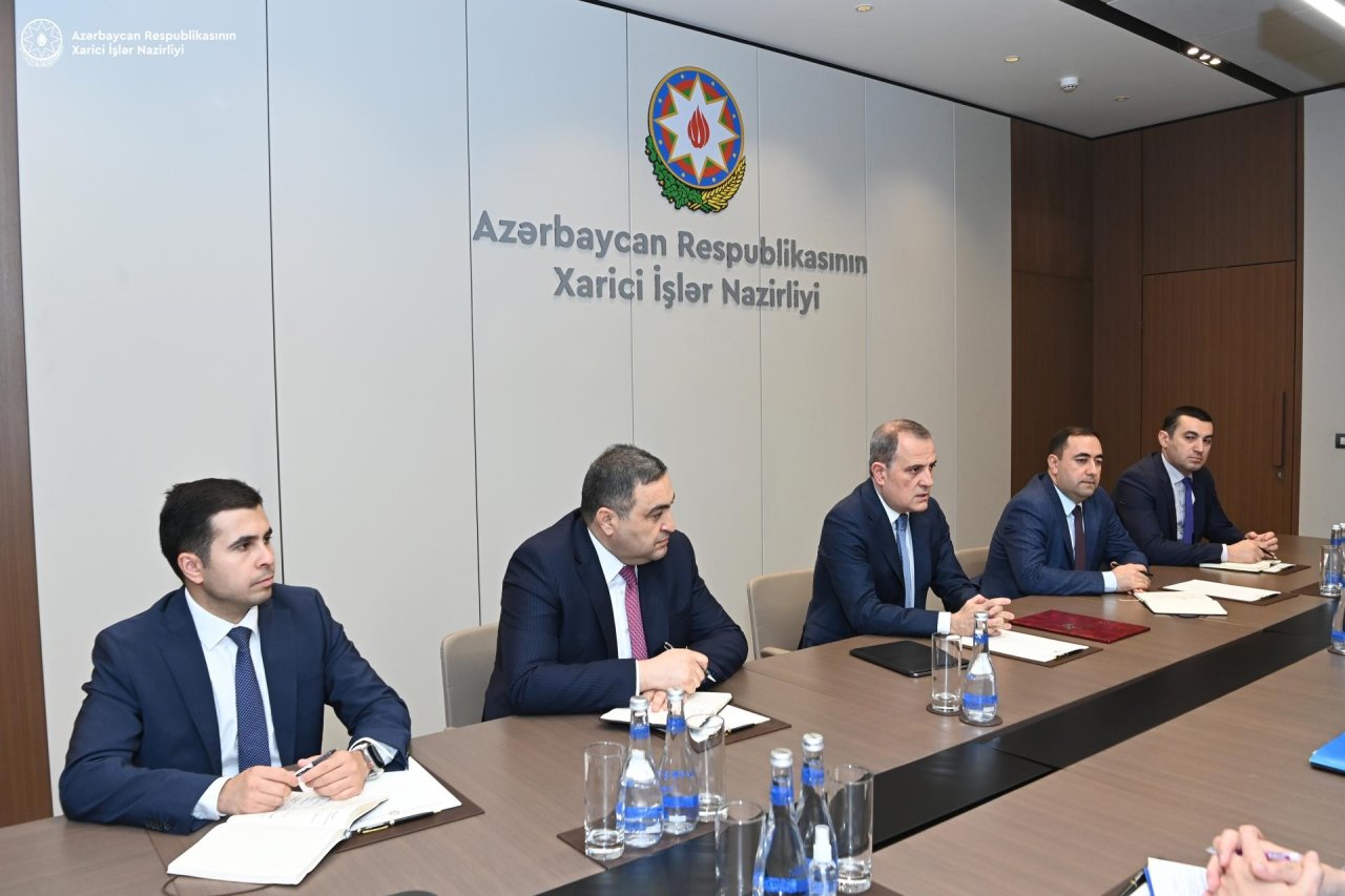 Ceyhun Bayramov İqor Xovayevi Ermənistanla sülh sazişi üzrə danışıqlar prosesi barədə məlumatlandırdı - FOTO - foto 2