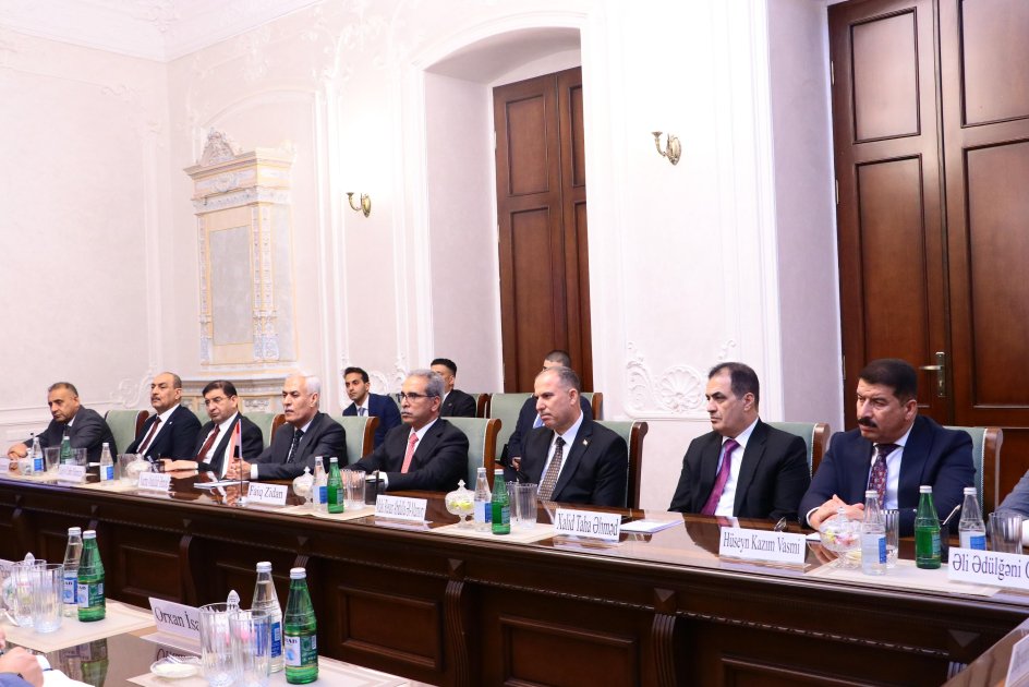 Azərbaycan və İraqın hüquq-mühafizə orqanları arasında səmərəli əməkdaşlıq müzakirə edilib - FOTO - foto 1