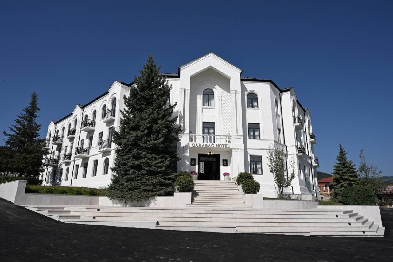 Xankəndidə “Qarabağ” hotelinin açılışı oldu - FOTO/VİDEO - foto 5