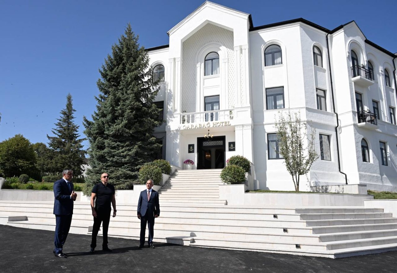 Xankəndidə “Qarabağ” hotelinin açılışı oldu - FOTO/VİDEO - foto 4